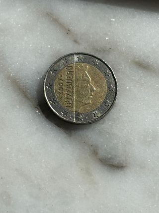 Moneda 2€ Luxemburgo 2007