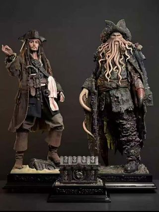 Jack Sparrow & Davy Jones JND Figuras
