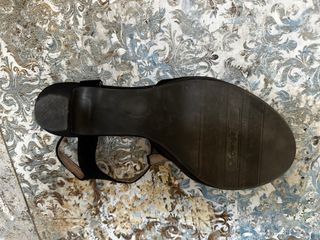 Sandalia Antelina Negra Talla 39