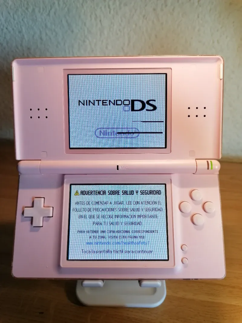 LEER Nintendo DS Lite Rosa afbeelding 3