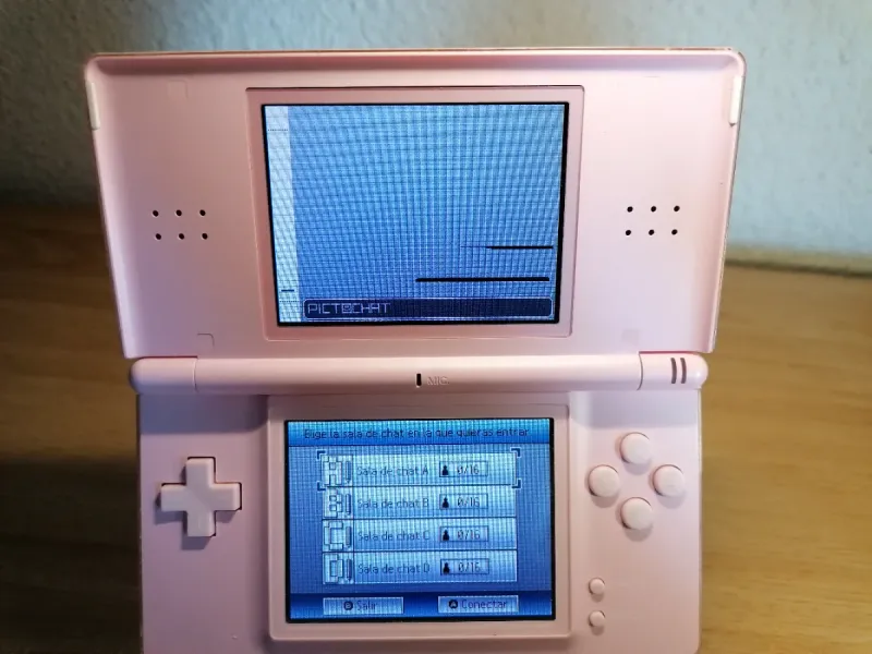 LEER Nintendo DS Lite Rosa afbeelding 5