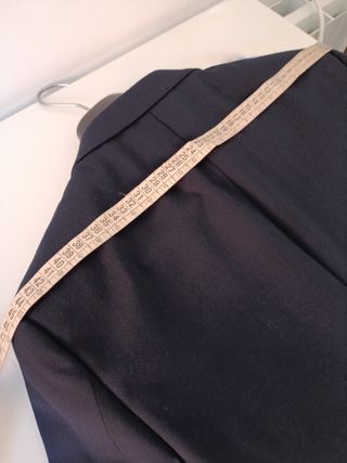 Traje Azul Marino Slim Fit Caballero - Talla 46/38