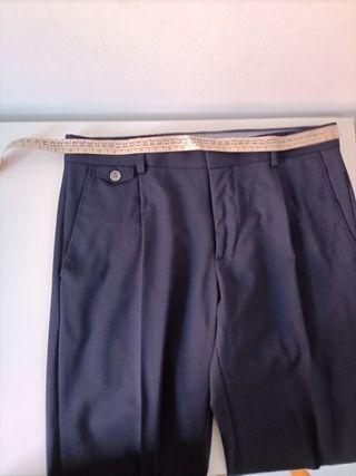 Traje Azul Marino Slim Fit Caballero - Talla 46/38