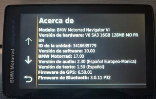 GPS BMW Motorrad Navigator VI