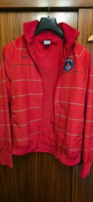 Conjunto Nike PSG Chandal Rojo y Negro