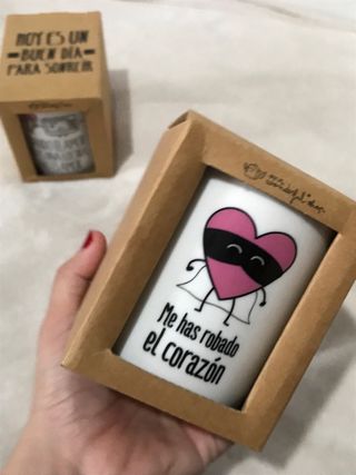 Taza Me has robado el corazón SIN ESTRENAR