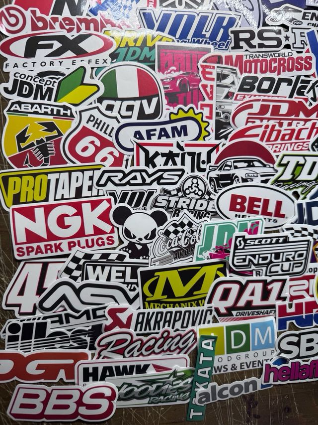 118 Pegatinas Racing Coches y Motos