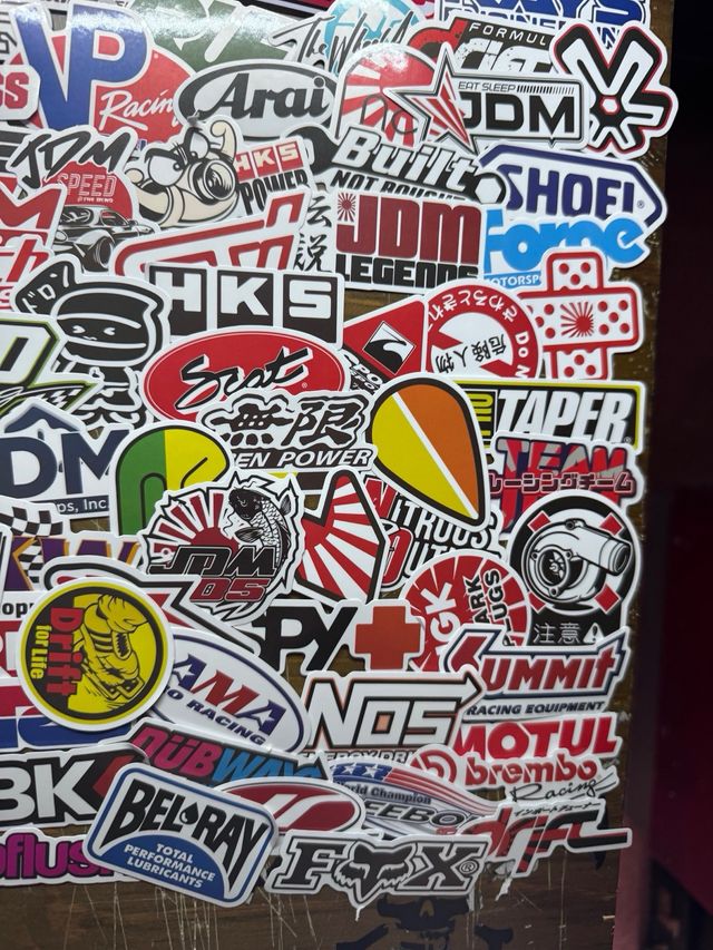 118 Pegatinas Racing Coches y Motos