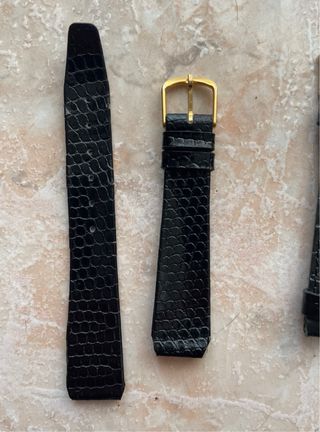 Lotto cinturini orologi pelle