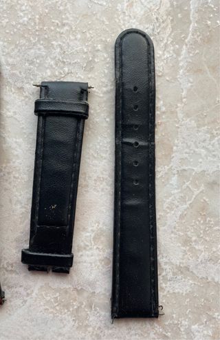 Lotto cinturini orologi pelle