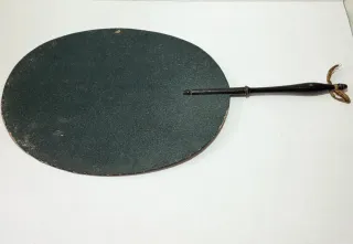 Ventaglio natura morta fiori H. Emeric Bouvret