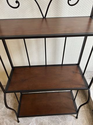 Estantería Plegable HABITAT Metal/Madera