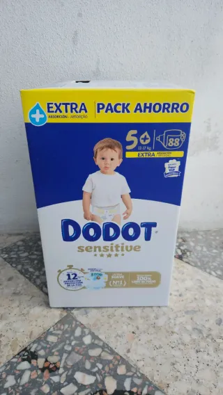 88 Fraldas Dodot Sensitive T5+
