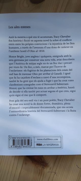 Libro - Tracy Chevalier "L'última fugida"