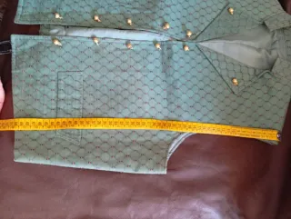 Chaleco Fallero Verde Talla L,usado 2 veces