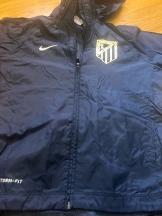 Chubasquero niño Atlético Madrid oficial Nike