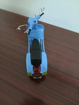 Modellino Vespa PX125 Azzurro