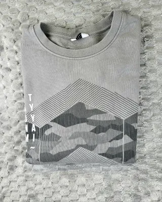 Sudadera Jack & Jones Gris Estampado