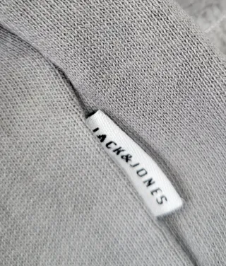 Sudadera Jack & Jones Gris Estampado