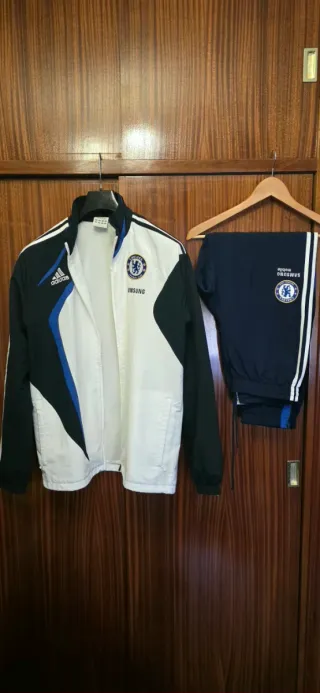 Chándal Adidas Blanco y Negro