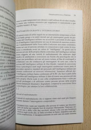 Pietro Verri: OSSERVAZIONI SULLA TORTURA (e Iraq)