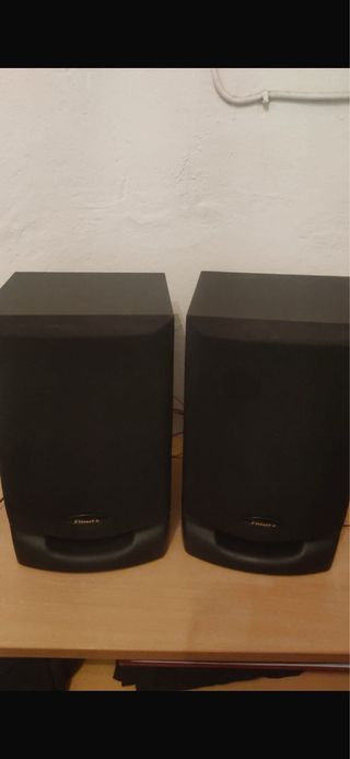 Altavoces Philips Negros (2 unidades) grandes