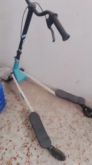 Patinete 3 ruedas doble