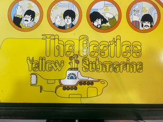 Carteles Metal The Beatles Yellow Submarine