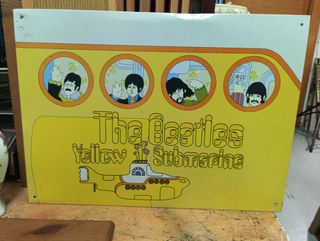 Carteles Metal The Beatles Yellow Submarine