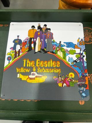 Carteles Metal The Beatles Yellow Submarine