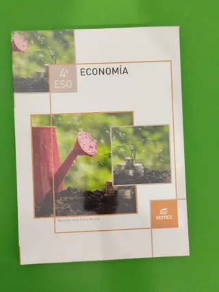 Libro Economía 4º ESO EDITEX