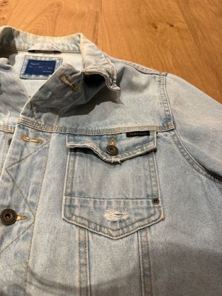 Tejana vaquera Zara azul