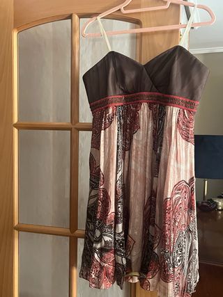 Vestido fiesta nuevo marca Bcbg Maxazria Talla 10