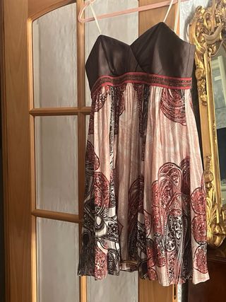 Vestido fiesta nuevo marca Bcbg Maxazria Talla 10