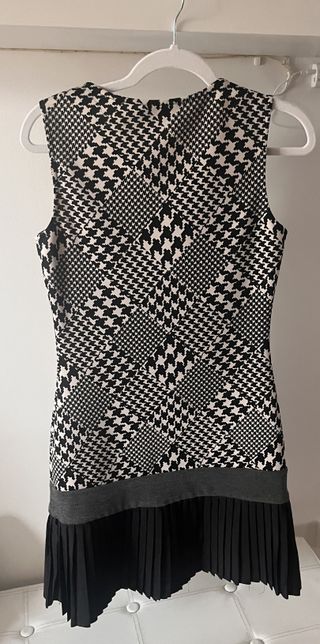 Vestido negro y blanco talla S