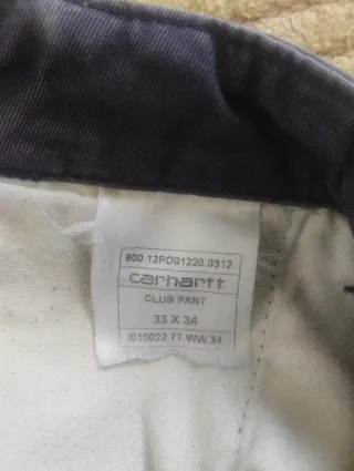 Pantalones Carhartt Azules