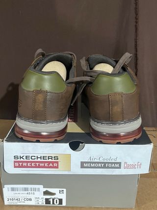 Skechers Streetwear Zapatos Marrones Talla 43
