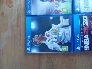 PS4 FIFA 16, 18, 21 y NBA 2K19, 2K20