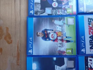 PS4 FIFA 16, 18, 21 y NBA 2K19, 2K20