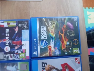 PS4 FIFA 16, 18, 21 y NBA 2K19, 2K20