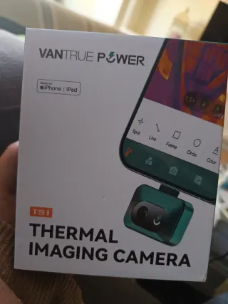 Cámara Térmica Vantrue Power TS1 para iOS