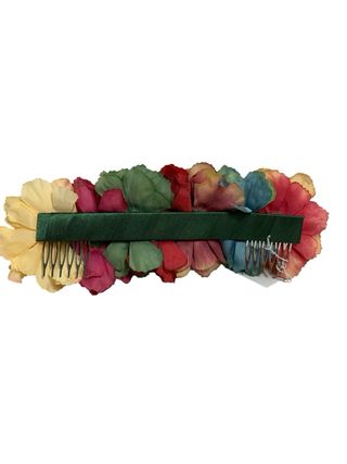 Diadema Flamenca Claveles Multicolor