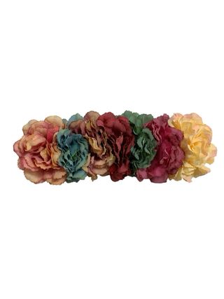 Diadema Flamenca Claveles Multicolor
