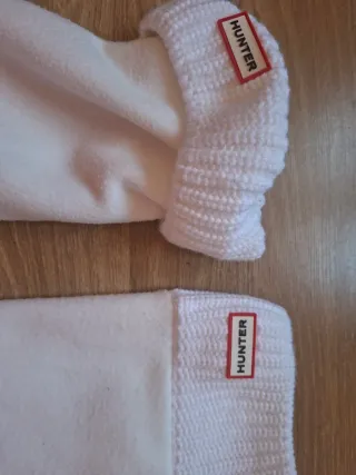 Calcetines Hunter Talla 37-40 Blancos