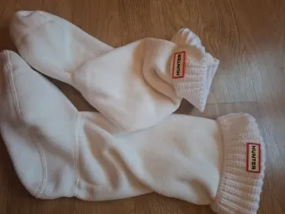 Calcetines Hunter Talla 37-40 Blancos