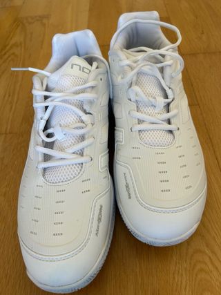 Zapatillas Padel NOX Talla 44 Blancas