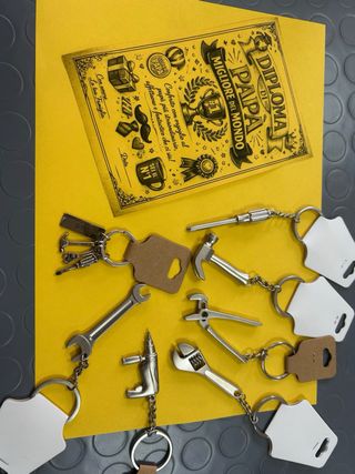 Portachiavi Festa del Papà - Diploma Migliore