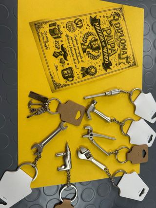 Portachiavi Festa del Papà - Diploma Migliore