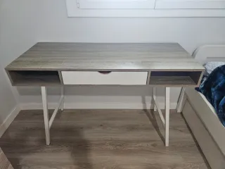 Escritorio moderno madera y metal