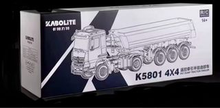 Camión RC Kabolite 1/14 4x4 3 Ejes